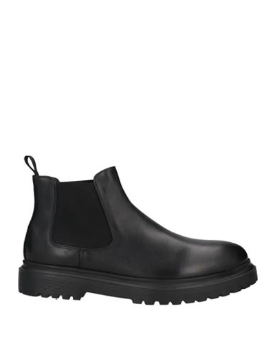 Shop Rogal's Man Ankle Boots Black Size 12 Calfskin