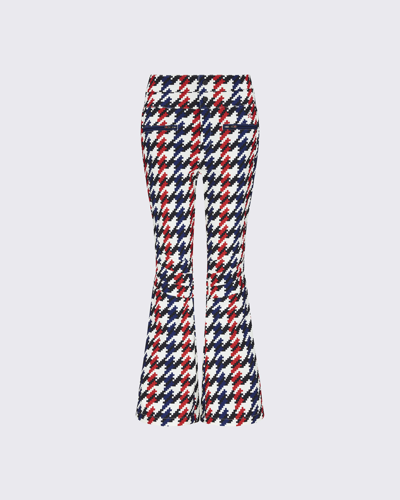 Shop Perfect Moment Houndstooth Aurora High Waist Flare Pants