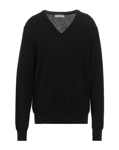 Shop Trussardi Man Sweater Black Size Xxl Wool