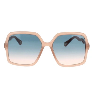 Shop Chloé Sunglasses In Pink