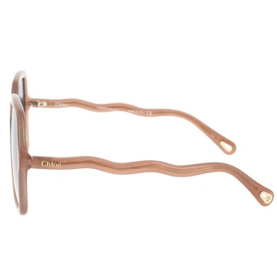 Chloé Eyewear Zelie Square Frame Sunglasses In Multi