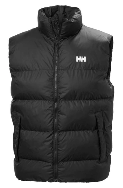 Shop Helly Hansen Active Water Repellent Insulated Puffer Vest In Black