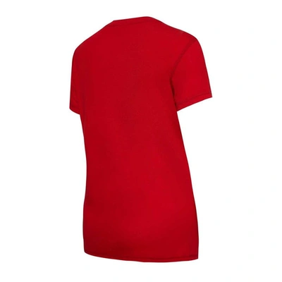 Shop Concepts Sport Red/black Wisconsin Badgers Arctic T-shirt & Flannel Pants Sleep Set
