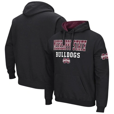 Shop Colosseum Black Mississippi State Bulldogs Sunrise Pullover Hoodie
