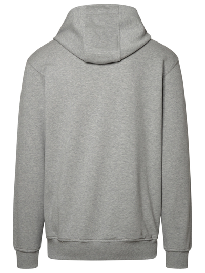 Shop Comme Des Garçons Shirt Gray Cotton Sweatshirt In Grey
