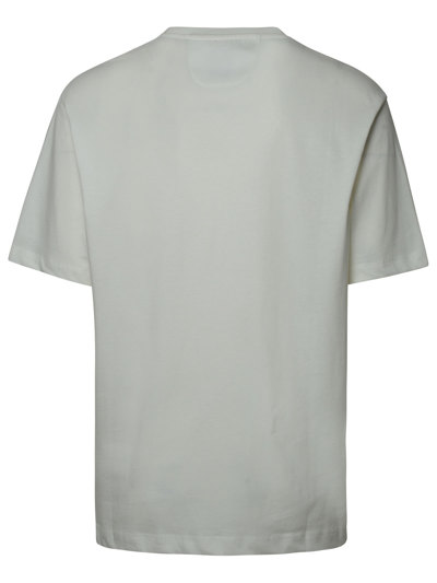 Shop Ferrari White Cotton T-shirt