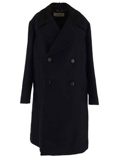 Shop Dries Van Noten Raven Tris Coat In Black