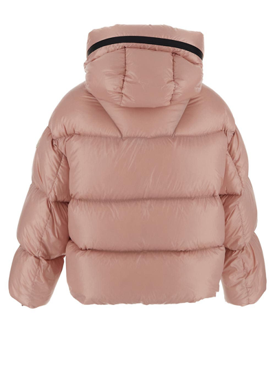 Shop Moncler Huppe Down Jacket In Pink