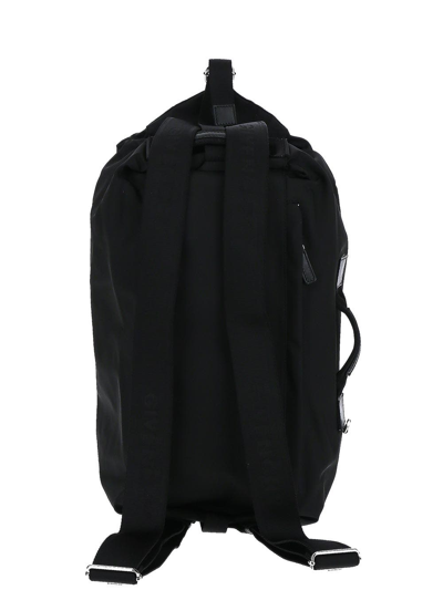 Shop Givenchy G-zip Backpack In Black