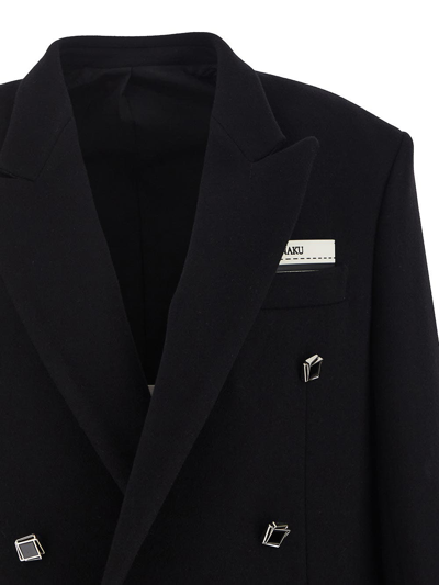 Shop Canaku Hero Coat In Black