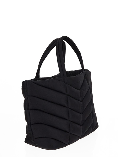 Shop Saint Laurent Puffer Tote Bag