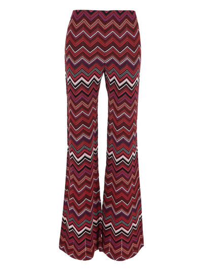 Missoni Synthetic Fibers Trousers In Multicolor