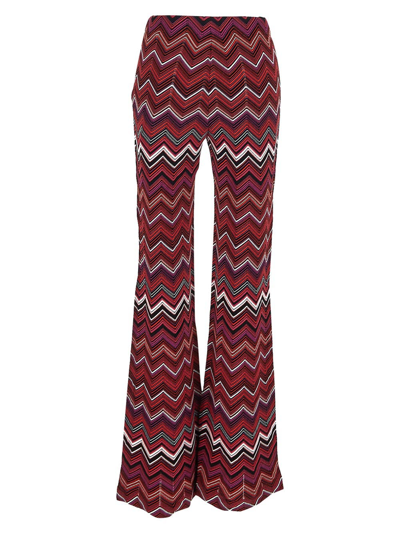 Missoni Synthetic Fibers Trousers In Multicolor