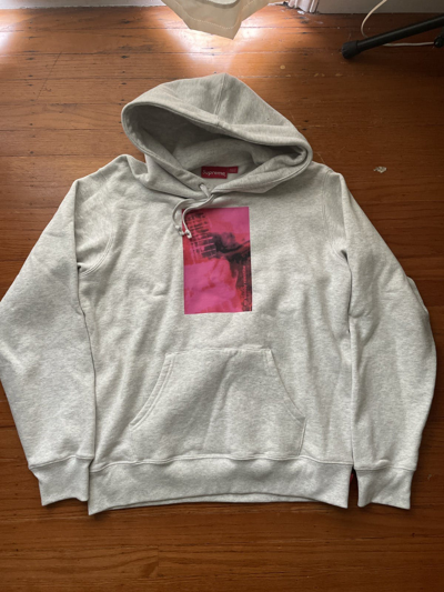 Pre owned Supreme My Bloody Valentine Loveless Hoodie In Grey ModeSens