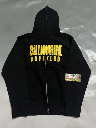 Pre-owned Billionaire Boys Club Bbc Full Zip Hoodie Black