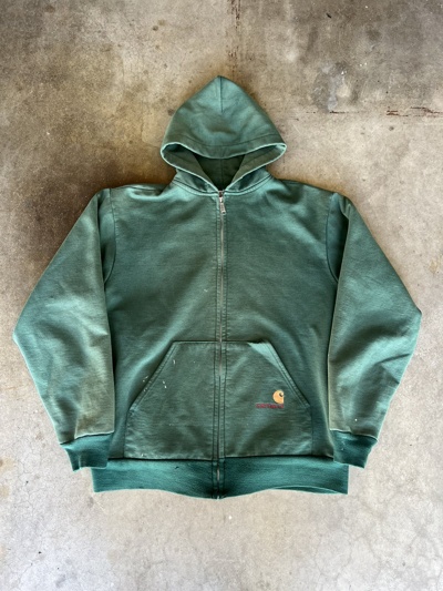 Carhartt forest green hoodie sale