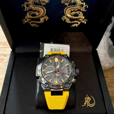 Pre owned Bruce Lee X Casio Very G shock X Bruce Lee Mrg g2000bl 9 In Yellow ModeSens
