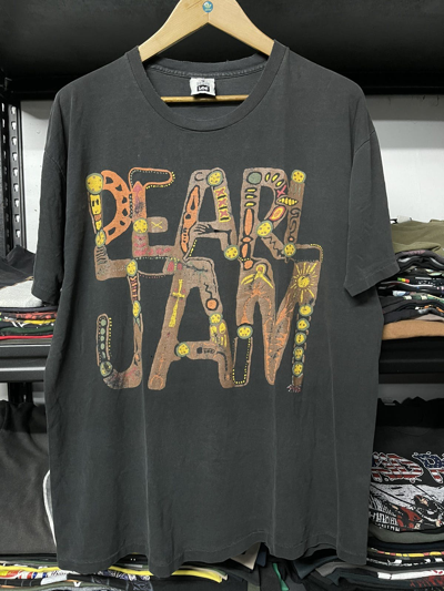 Pre-owned Band Tees X Rock T Shirt Vintage 90's Pearl Jam By Ames