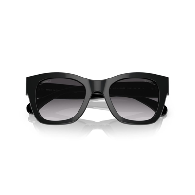 Chanel Eyewear Square Frame Sunglasses In Black