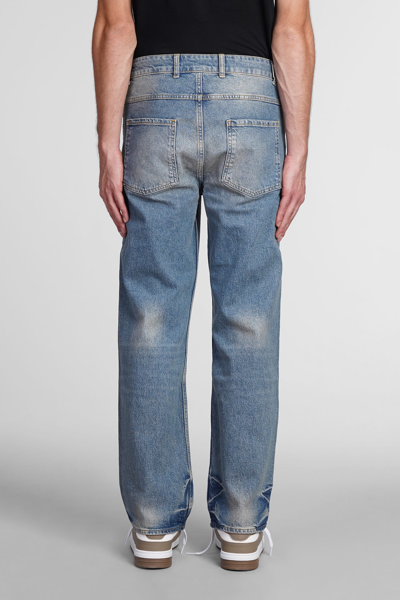 Shop Represent Jeans In Blue Cotton