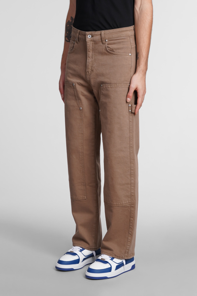 Represent Split Pants Beige In Beige