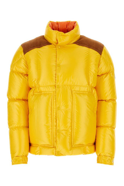 Shop Moncler High In Yellow