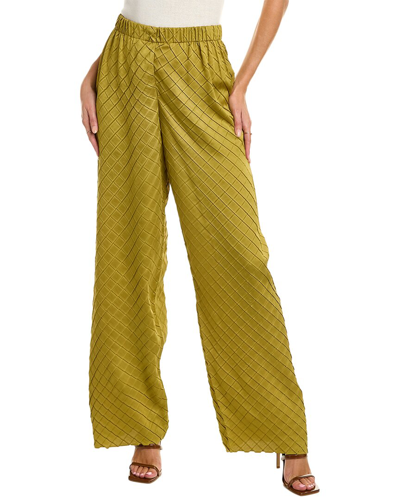 Shop Lafayette 148 New York Riverside Pant In Green