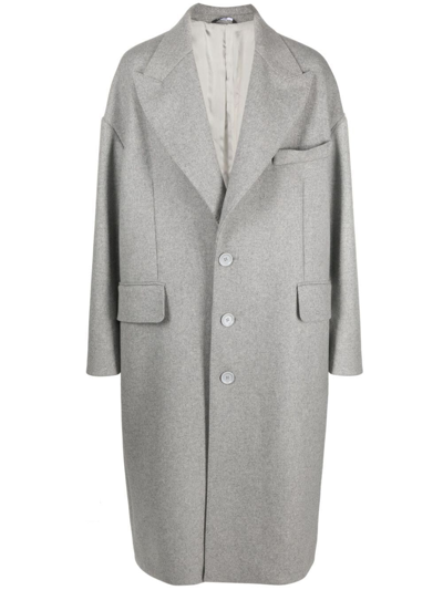 Shop Dolce & Gabbana Coat In Gray