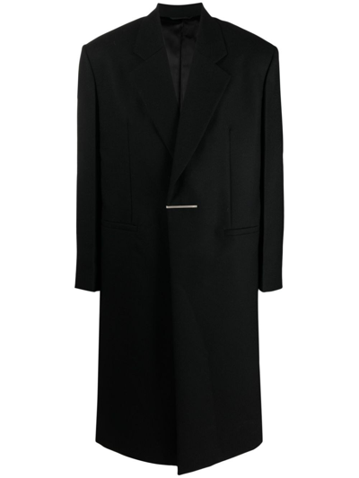 Shop Givenchy Coat In Black  