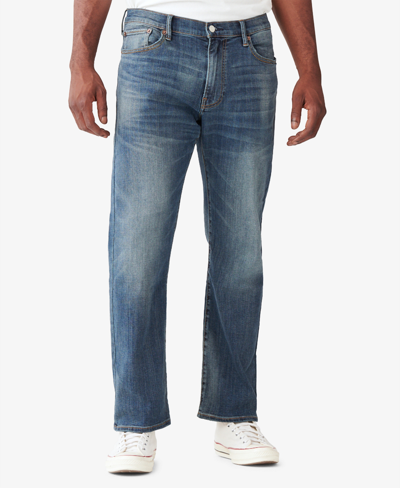 Shop Lucky Brand Men's 181 Relaxed Straight Jeans In Greenvale