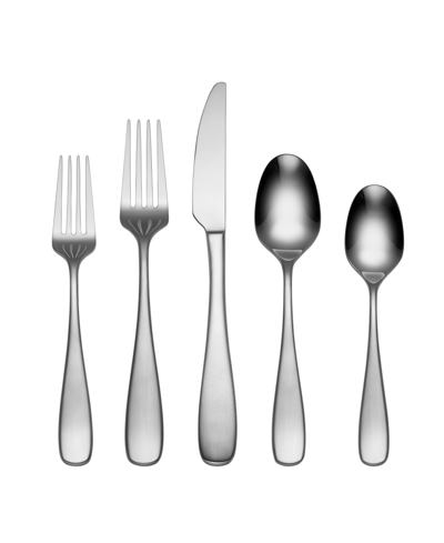 Shop Oneida Peyton 42 Piece Everyday Flatware Set In Metallic And No Color