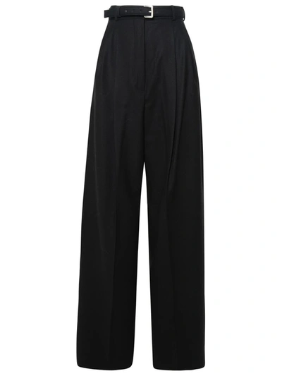 Shop Sportmax Pantalone Kiens In Black