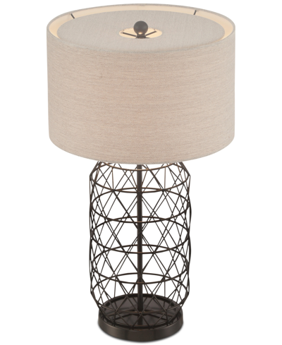 Lite Source Cassiopeia Table Lamp In Black