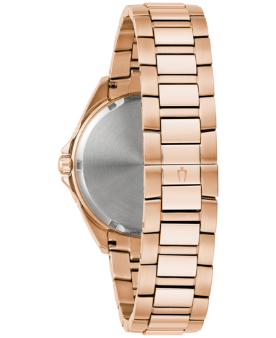Bulova Crystal Phantom Watch, 40mm In Rose Gold-tone