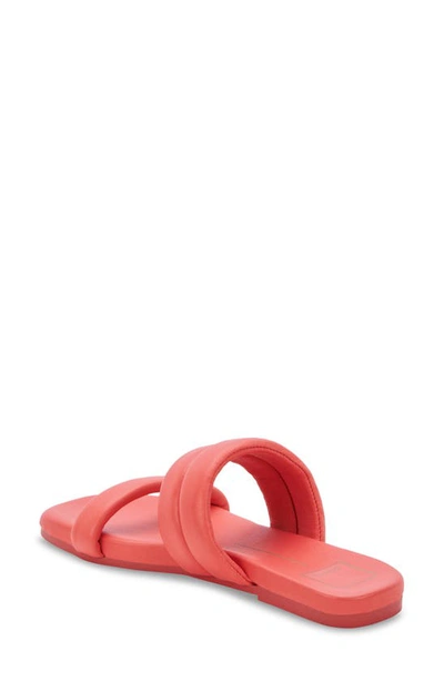 Shop Dolce Vita Adore Slide Sandal In Red Leather