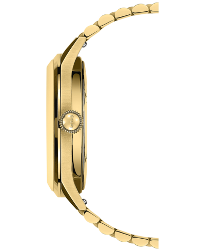 Shop Mido Unisex Swiss Automatic Multifort Powerwind Gold Pvd Bracelet Watch 40mm