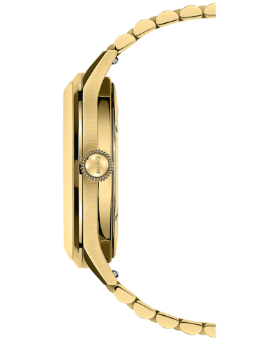 Mido Unisex Swiss Automatic Multifort Powerwind Gold Pvd Bracelet Watch 40mm In Gold