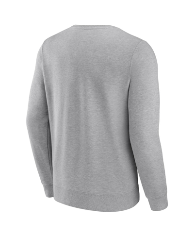 Fanatics Men's  Heathered Gray Cleveland Browns Playability Pullover Sweatshirt In Heather Gray