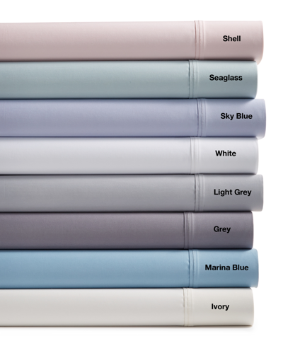 Fairfield Square Collection Brookline 1400 Thread Count 6 Pc. Sheet Set, California King, Exclusively At Macy's In Navy