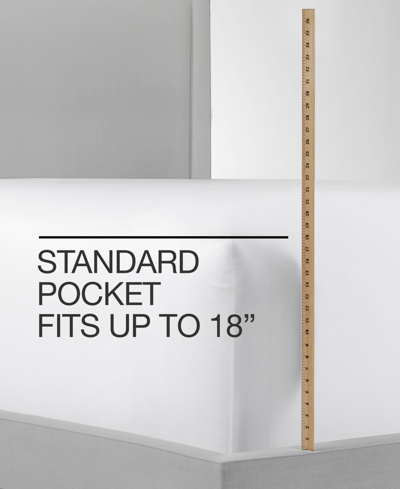 Fairfield Square Collection Brookline 1400 Thread Count 6 Pc. Sheet Set, California King, Exclusively At Macy's In Navy
