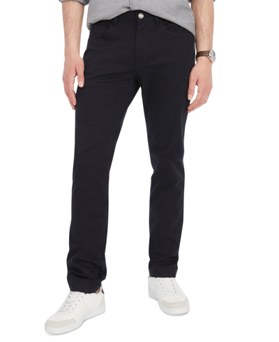 Shop Tommy Hilfiger Men's Denton Straight-fit Stretch 5-pocket Twill Chino Pants In Desert Sky