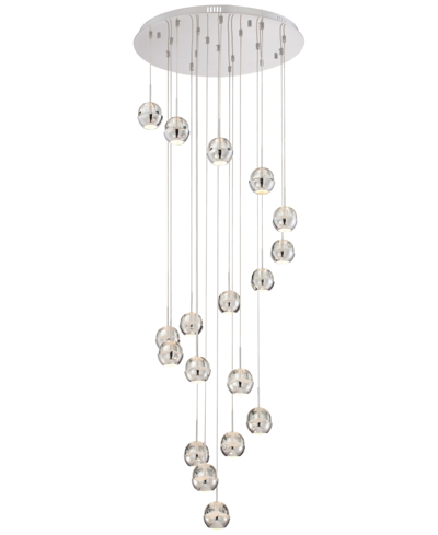 Lite Source Chrome 18-light Chandelier In No Color