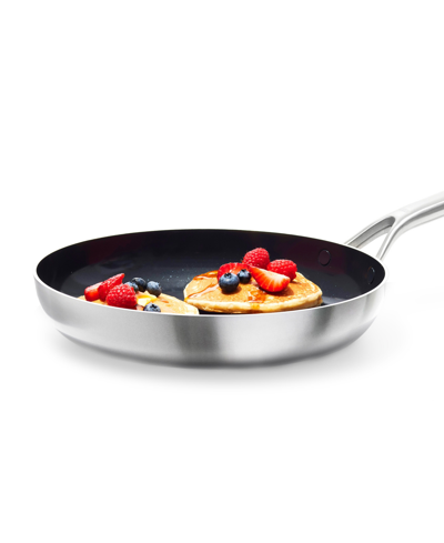 Oxo Mira Tri-ply Stainless Steel Non-stick 12" Frying Pan In Stainless Steel