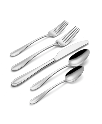 Shop Oneida Madelynn 42 Piece Everyday Flatware Set In Metallic And No Color