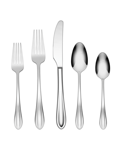 Shop Oneida Madelynn 42 Piece Everyday Flatware Set In Metallic And No Color