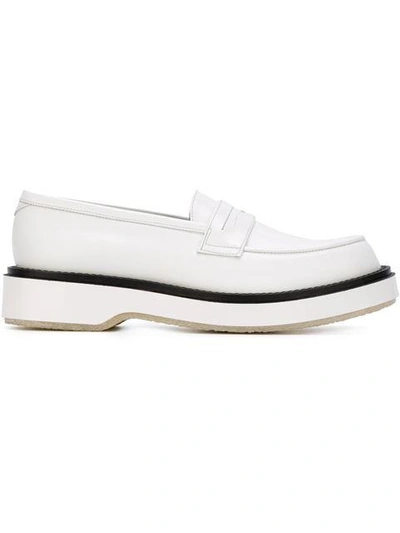 Shop Adieu Paris 'type 5' Loafers - White
