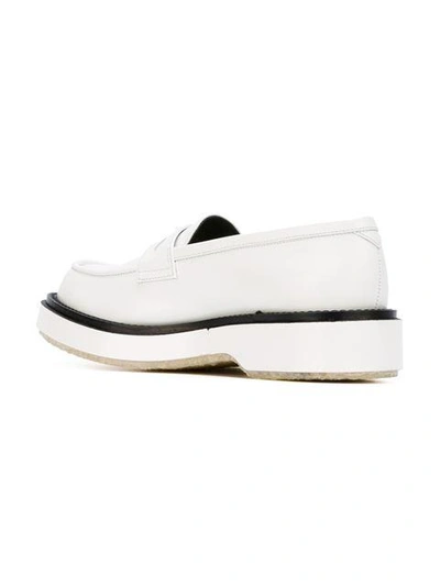 Shop Adieu Paris 'type 5' Loafers - White