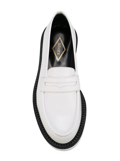 Shop Adieu Paris 'type 5' Loafers - White