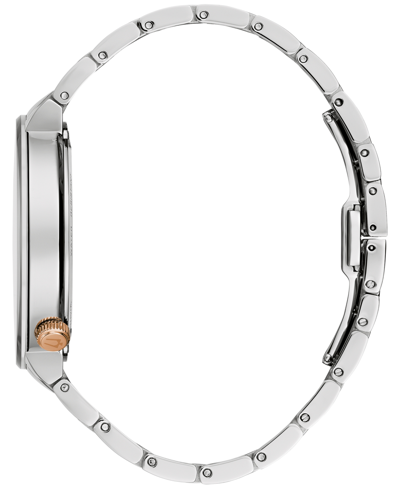 Shop Bulova Men's Latin Grammy Futuro Two-tone Stainless Steel Bracelet Watch 42mm