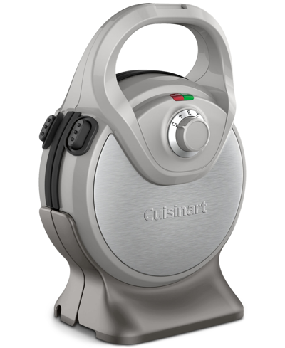 Cuisinart 2-in-1 Classic Or Belgian Removable Plate Waffle Maker In Stainless Steel